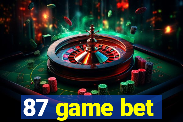 87 game bet